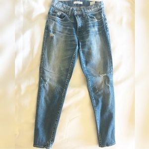 MOUSSY ankle crop jeans